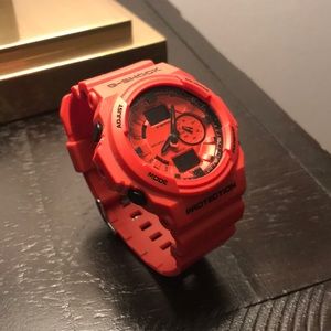 Men’s orange G-Shock Watch